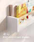 Seocry 4 Pack, 23.1 Inches) Nursery Book Shelves, Wall Book Shelves for Kids Room, Baby, Toddler, Nursery Decor (White