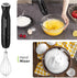 Bonsenkitchen Immersion Blender, 12-Speed Turbo Handheld Electric Blender with Sharp Blades, 3-In-1 Stick Blender