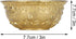 Brass Treasure Bowl Feng Shui Ornaments Wealth Good Lucky Porsperity Bowl Craft Collectible Figurines Home Office Decorations Gift for Friends by Ladieshow