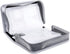 CD/DVD Case Holder, 128 Capacity Media Wallet, Storage Organizer for CD VCD Booklet (Silver)