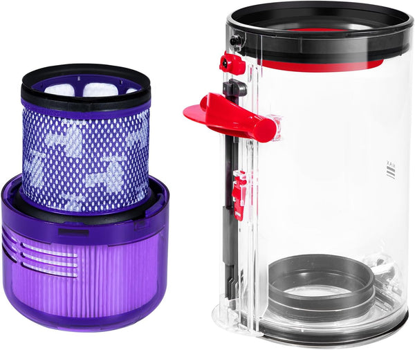 Upgraded Canister Replacement, Compatible with Dyson V11 Torque Drive, V11 Animal, V11 Complete, V15 Extra, Parts