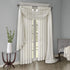 Madison Park Harper Sheer Curtain for Living Room, Lightweight Window Treatment 42" x 144", White