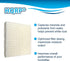 HQRP 2-Pack Wick Filter Replacement for Honeywell Filter T HFT600 / HFT600PDQ Compatible with Honeywell HEV615 HEV620 HEV600 Series Top Fill Cool Mist Humidifiers