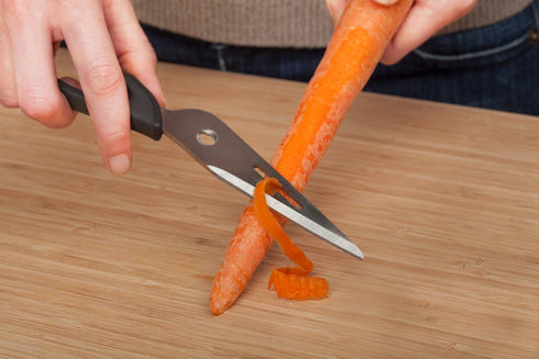 Ergo Chef All-Purpose Come-Apart Kitchen Shears, Black, for Poultry, Fish, Vegetables