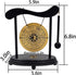 fengshuisale Zen Art Brass Feng Shui Desktop Gong with Red String Bracelet, W3359