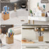 Boperzi Toothbrush Holders for Bathrooms, Detachable Anti-Slip Organizer for Kids, Toothpaste Holder Caddy