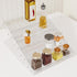 WUIVIUT Spice Rack Organizer For Cabinet, 3 in/Tier Acrylic Tiered Spice Shelf