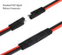 zdyCGTime 2 Pin Power Industrial Circular Connector to SAE Cable for Solar Panel Suitcase, 10AWG