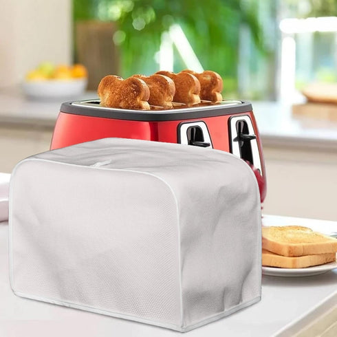 Yellow Toaster Dust Cover, Universal Storage Bag for 2 Slice Bread Toaster, Small Appliance Cover