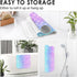 Culudea 40X16 Inch Pink Blue Mermaid Bathtub Shower Mat Fish Underwater Sea Non-Slip Tub Extra Long Bath Floor Machine