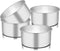TeamFar 6 Inch Cake Pan - 6” x 3” Deep Round Baking Pans Set, Stainless Steel, Oven & Dishwasher Safe, Set of 4