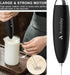 Electric Milk Frother Handheld, Battery Operated Drink Mixer for Coffee, Matcha Whisk, Foam Maker for Hot Chocolate