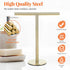 SUS304 Stainless Steel T-Shape Hand Towel Holder Stand for Bathroom, Kitchen or Vanity Countertop