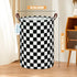 LANGYASHAN Laundry Basket - Canvas Fabric Collapsible Organizer for Storage, Toy Bins, Gift Baskets, Bedroom Clothes