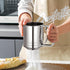 Flour Sifter Stainless Steel, 3 Cup Sifter for Baking, 3 in 1 with Powdered Sugar Shaker Duster