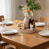 Counter, GRANNY SAYS Wicker Decorative Scalloped Trays for Home Decor, Coffee Table Trays with Handles, Woven Rattan