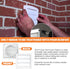4" Louvered Dryer Vent Cover by Beaquicy - Outdoor White Exhaust Cap with Aluminum Built-in Pest Guard Screen & Screws