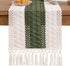 Summer 12x108 inch Socomi Boho Table Runner Farmhouse Rustic Dining Kitchen Centerpiece Decor Small Macrame Woven