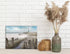 LAIART Ocean Seascape Blue Canvas Wall Art - Modern Lighthouse Prints for Bedroom Bathroom Living Room