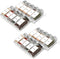 Acrylic Spice Organizer, Expandable Seasonings Spice Rack from 9" to 18", with 160 Labels for Drawer/Countertop