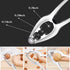 ShengTu 12 Pack Nut Crackers for Crab Legs - Crab Leg Crackers, Zinc Alloy Nut Crackers and Picks, Premium Seafood Tool