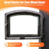 Wood Stove Gasket (7/8" x 72") - Grey Color Fiberglass Door Seal, High Temperature Resistant Rope