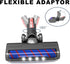 Upgraded Hardwood Floor Vacuum Attachments with Headlights for Dyson V7V8, Replacement Parts Motorhead, Soft Roller