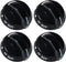 316220002 Stove Knob Assembly for Gas Oven Range, Compatible with Frigidaire Burner Accessories, 4PACK