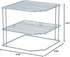 Countertop Kitchen Details Corner Shelf Organizer | Cabinet & Storage | Plates | Cups | Bowls | Grey