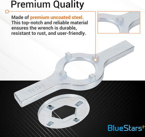 BlueStars Ultra Durable TB123A Washing Machine Spanner Wrench, Replacement Part for Maytag, GE, Whirlpool