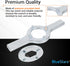BlueStars Ultra Durable TB123A Washing Machine Spanner Wrench, Replacement Part for Maytag, GE, Whirlpool