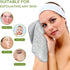 12Inch 12Inch 12 Pack SINLAND Microfiber Face Towels Ultra Soft Facial Washcloths Face Cloth x Grey, Gray