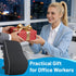 Lumbar Support Pillow for Office Chair, Office Home Essentials,Gifts for Mom,Dad, Back Support Pillow for Car, Chair