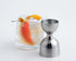 Bell Jigger Stainless Steel Bar Tool with 0.5oz, 1oz, 1.5oz and 2oz Measuring Marks, Mirror Polished Finish, One Jigger