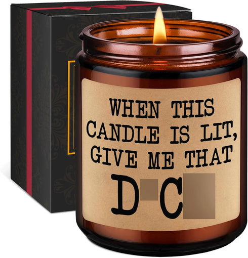 GSPY Scented Candle, Cute Gifts for Boyfriend, Funny Christmas, Anniversary, Birthday Presents for Him
