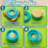 Sandwich Cutter and Sealer (Circle) - Crustless Sandwich Maker for Kids Lunchbox and Bento Box