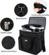 BAGLHER Waterproof Coffee Maker Storage Bag, Travel Carrying Organizer Case for Kering Coffee Machines, Black