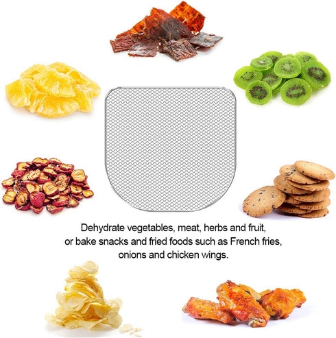 Replacement Dehydrator Racks for 6qt Chefman, Caynel, Power Air Fryer Oven, 3 Pieces