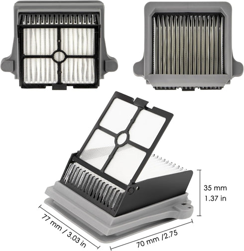 FILTERIST (3 5 S7 S6 3 Pieces) iFLOOR Breeze Complete HEPA Filter Compatible with Tineco Floor ONE PRO/ONE Smart