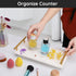 Segbeauty Water Absorbing Stone Tray for Countertop, Fast Drying Diatomaceous Earth Tray for Kitchen, Bathroom