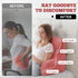 Unisakey Portable Comfy Reading Pillows for Bed Sitting Up(Dark Pink Oeko-Tex), Velvet Back Pillow with Arms & Pockets