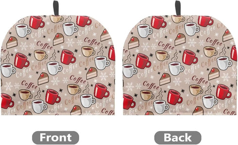 Tea Cozy for Teapot Anti Scald Teapot Covers, Breakfast Warmer Keep Warm, Heat Resistant Kettle Cover Home Kitchen Decor, Coffee Pattern