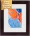 Kiera Grace Classic Langford Wooden Picture Frame, Dark Brown, 8" x 10"