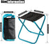 150 Lbs Portable Mini Folding Stool, Small Camping Stool Mortable Stool Can Hold Up