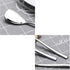 12 Pieces Stainless Steel Dessert Ice Cream Spoons, 5.55 Inch Shovel Spoon