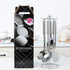 Stainless Steel 5-Piece Utensil Set: Heat Resistant Cooking Tools, Slotted Spoon, Spatula, Large Spoon