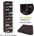 Libeder Closet, Closet 20 12''W12''Dx 50''H Hanging Shoe Organizer for Hanging Organizers Section Shoe Shelves, Space