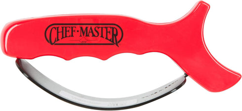 Chef Master 90015 Hand-Held Carbide Tipped Blade Sharpener, Professional Chef Grade Kitchen Knife Tool