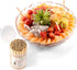 Mini Bamboo Forks 3.5 inch, 110 PCS Cocktail Appetizer Forks, Disposable Tiny Food Picks for Charcuterie