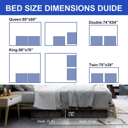 Surblue Under Bed Shoe Storage Organizer, Fits 24 Pairs of Shoes, Set of 2 with Clear Cover